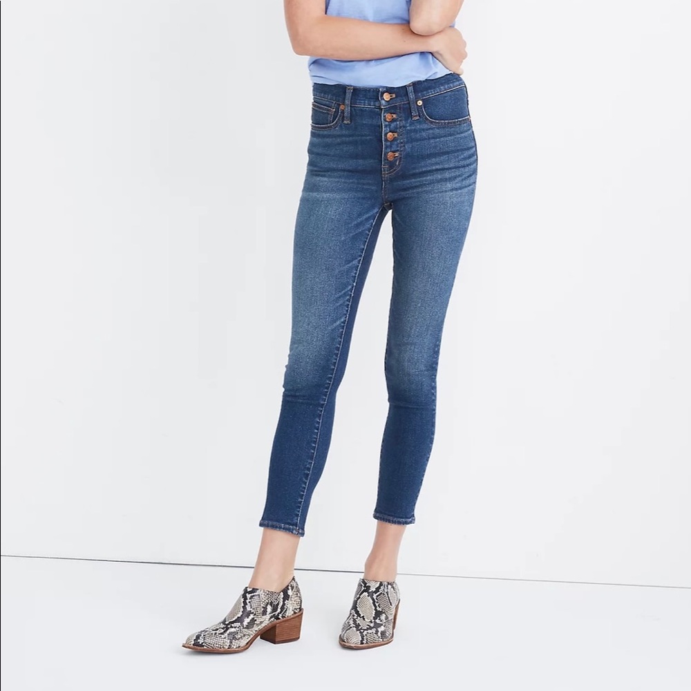 Madewell High Rise Skinny Jeans
